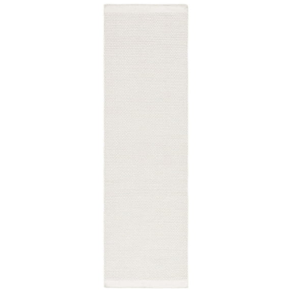 SAFAVIEH Vermont Zarif Distressed Dotted Runner Rug, Ivory, 2'3" x 9'