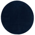 thumbnail image 1 of SAFAVIEH Vision Zayden Solid Polyester Area Rug, Navy, 6'7" x 6'7" Round, 1 of 8
