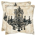 thumbnail image 1 of Safavieh Velleron Decorative Pillows - Beige - Set of 2, 1 of 2