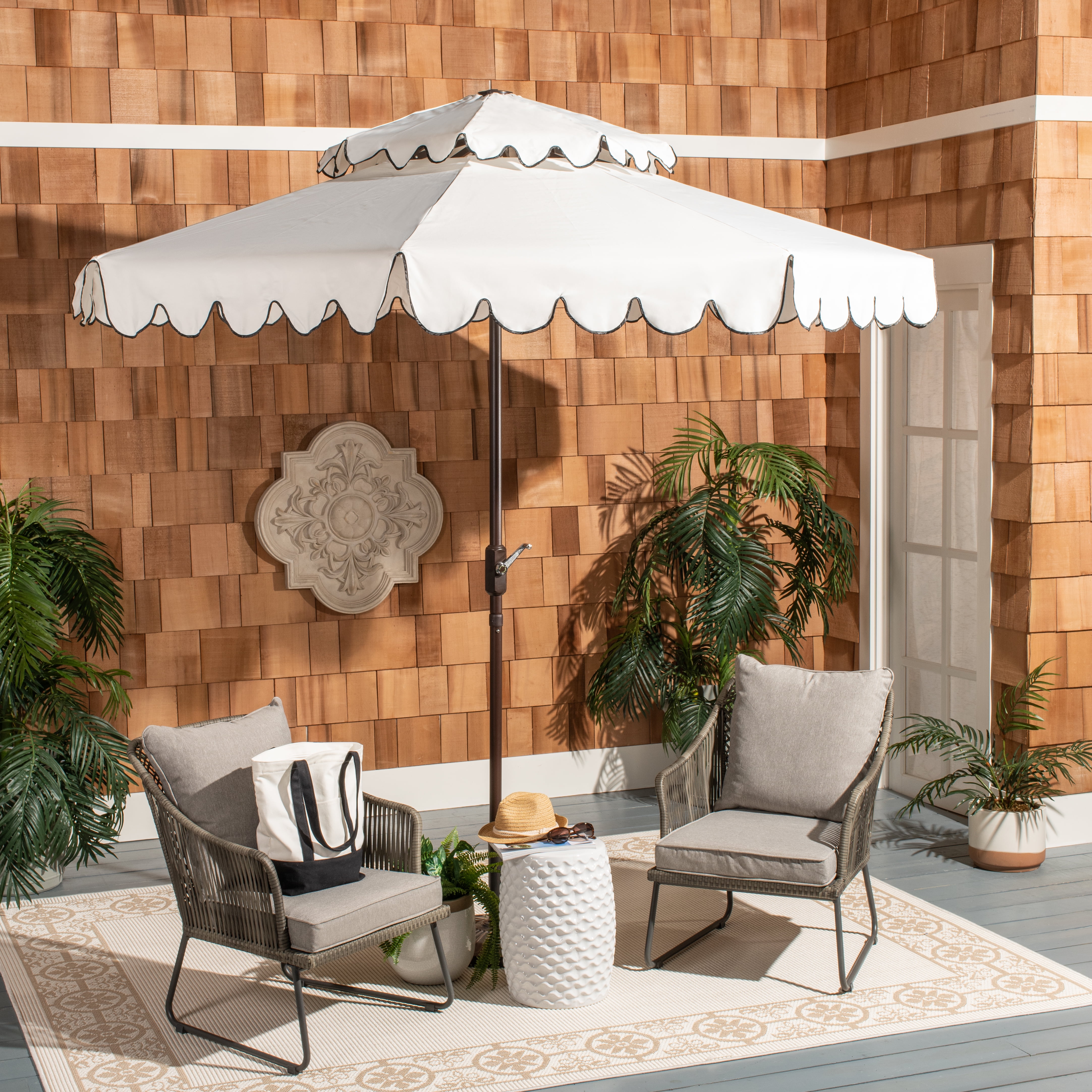 Paradise Palms 9-Foot Patio Umbrella