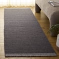 thumbnail image 1 of Safavieh Vermont Devon Solid Color Runner Rug, Dark Gray/Ivory, 2'3" x 8', 1 of 6
