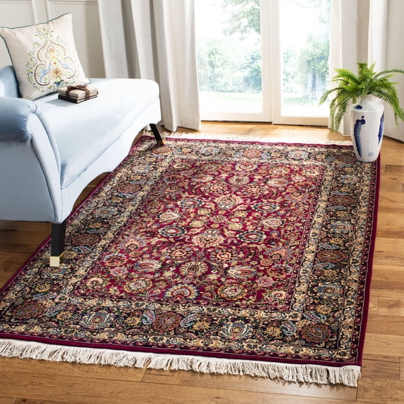 Safavieh Versailles Addison Geometric Wool Area Rug, Red/Blue, 6' x 9'