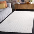 thumbnail image 1 of Safavieh Versailles Santana Geometric Machine Washable Area Rug, Ivory, 5' x 8', 1 of 12
