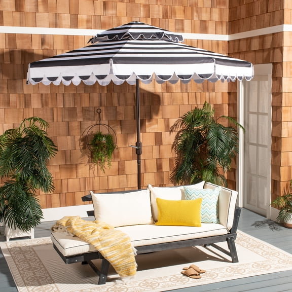 Safavieh Vienna 9 ft. Doubletop Patio Umbrella