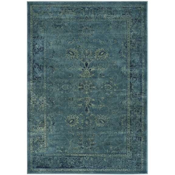 SAFAVIEH Vintage Meriel Oriental Area Rug, Turquoise/Multi, 2'4" x 3'11"