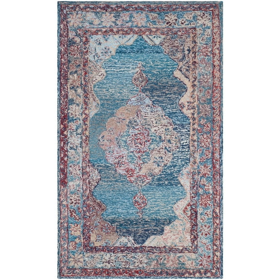 Safavieh Vintage Oushak Faye Hand-Tufted Area Rug or Runner, Blue