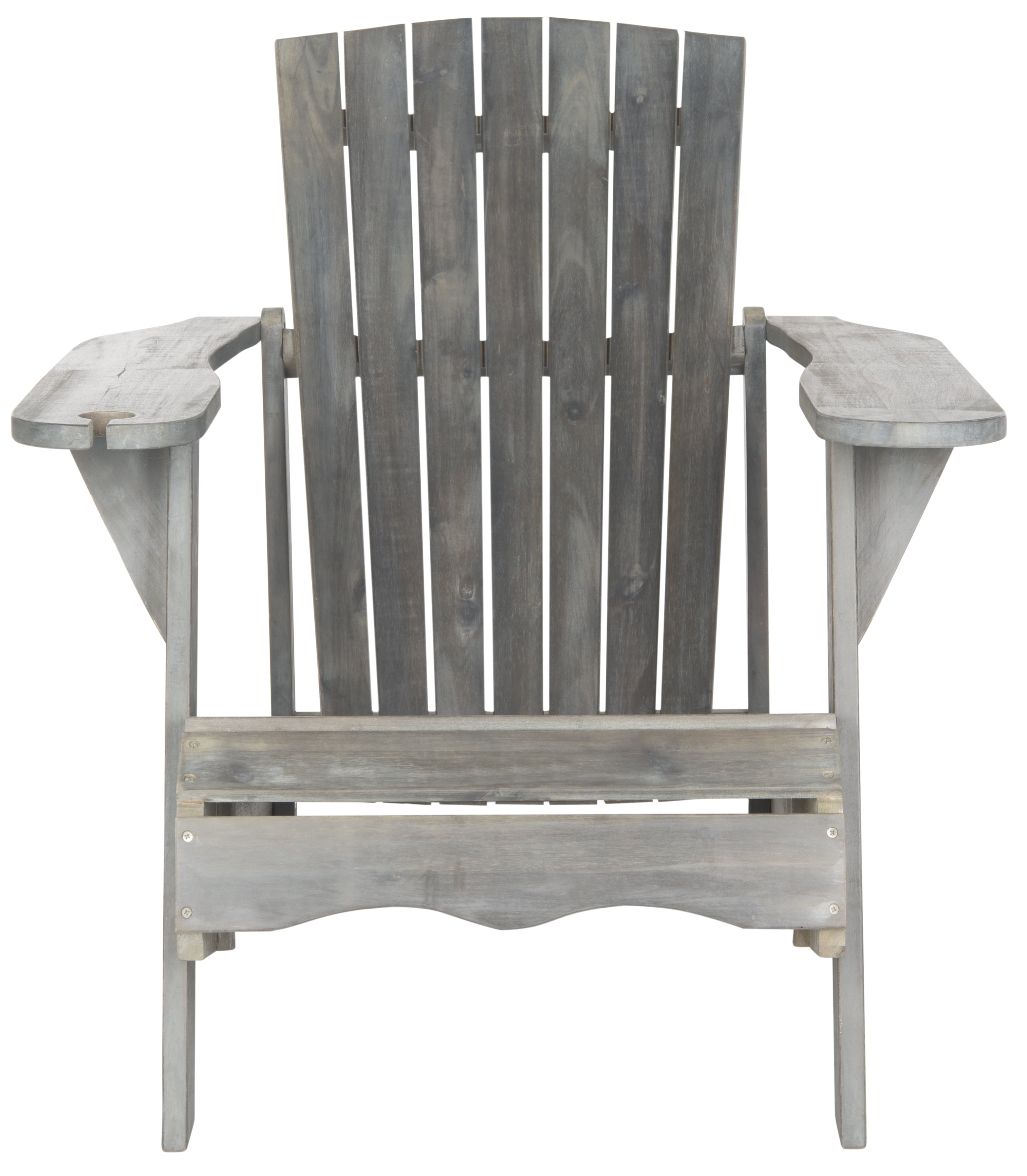 Safavieh Vista Outdoor Contemporary Adirondack Chair, Ash Gray