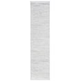 thumbnail image 1 of SAFAVIEH Whisper Zharko Solid Runner Rug, Grey/Dark Grey, 2'2" x 8', 1 of 5