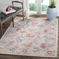 thumbnail image 1 of SAFAVIEH Windsor Collection WDS309D Ivory / Fuchsia Rug, 1 of 7