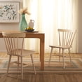 thumbnail image 1 of Safavieh Winona Traditional Wood Dining Side Chairs, White Washed (Set of 2), 1 of 8