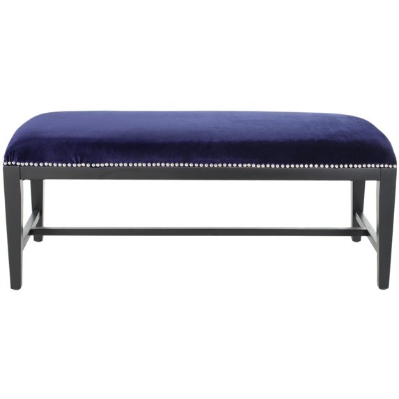 Safavieh Zambia Blue Bench - 45.9" x 18.7" x 19.5"