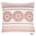 thumbnail image 1 of Safavieh Zarra Floral Medallion Decorative Pillow, 20" x 20", Off-Wht, 1 of 2