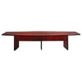 thumbnail image 1 of Safco 12' Boat-Shaped Conference Table Mahogany 29 1/2H x 144W x 54D CMT12CRY, 1 of 2