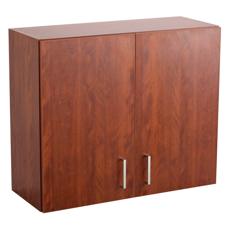 Safco 1700MH Hospitality Wall Cabinet Mahogany 30 x 36 x 15 in