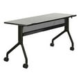 thumbnail image 1 of Safco 2042GRBL Rumba Rectangle Table - Gray & Black - 29.5 x 60 x 24 in., 1 of 2