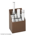 thumbnail image 1 of Upright Roll File, 12Compartment, Walnut, 1 of 3