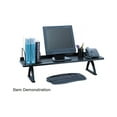 thumbnail image 1 of Safco Black 42" Desk Riser, 1 of 2
