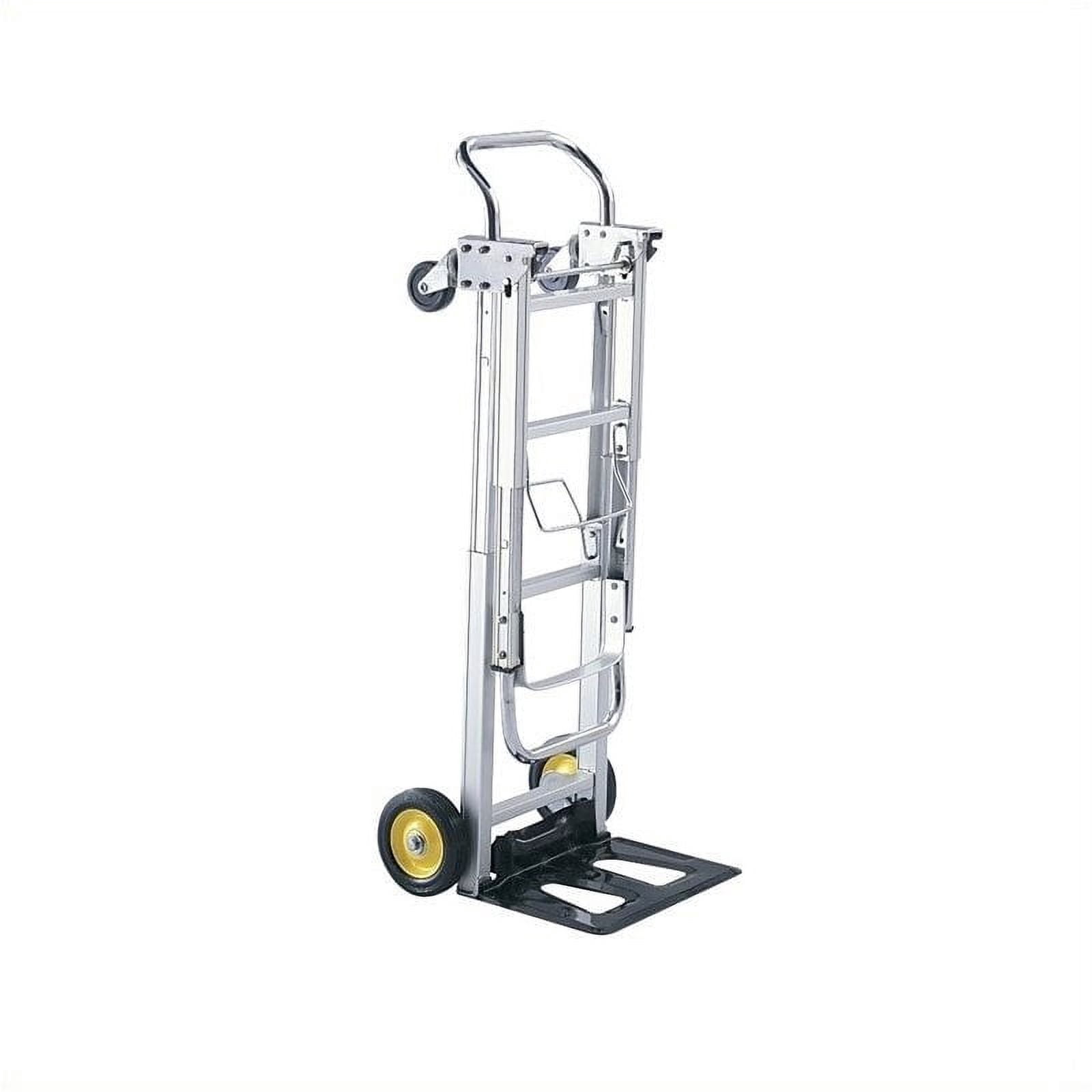 Safco 4050 400 lbs. Capacity 15-1/2 in. x 43 in. x 36 in. Aluminum Hideaway Convertible Truck Sansujyuku sansujyuku.com