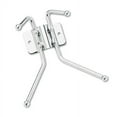 thumbnail image 1 of Safco 4160 Metal Wall Rack, Two Ball-Tipped Double-Hooks, 6-1/2w x 3d x 7h, Chrome, 1 of 1