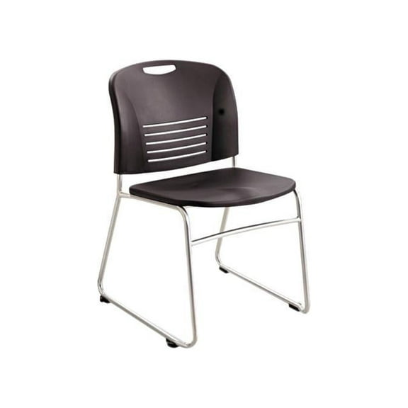 Vy Stack Chair, Sled Base, (Qty. 2)-Color:Black