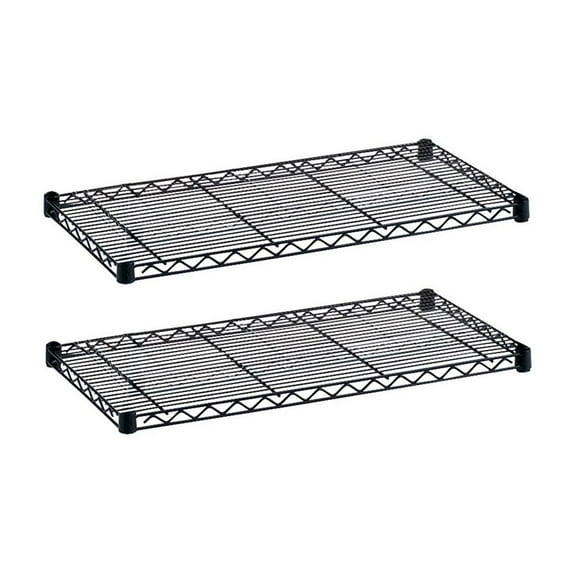 Safco 48"x18" Industrial Extra Shelf Pack in Black