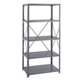 thumbnail image 1 of Safco 6267 36 in. x 24 in. Commercial Steel Shelving 5 Shelf Kit, 1 of 4