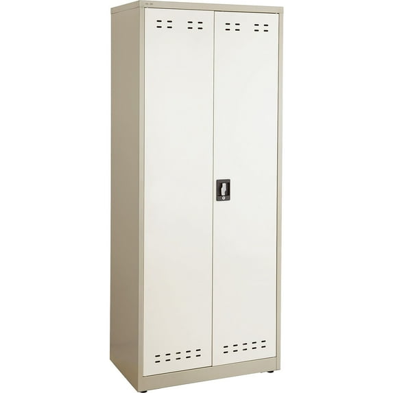 Safco 72"H Steel Storage Cabinet Tan 5532TN