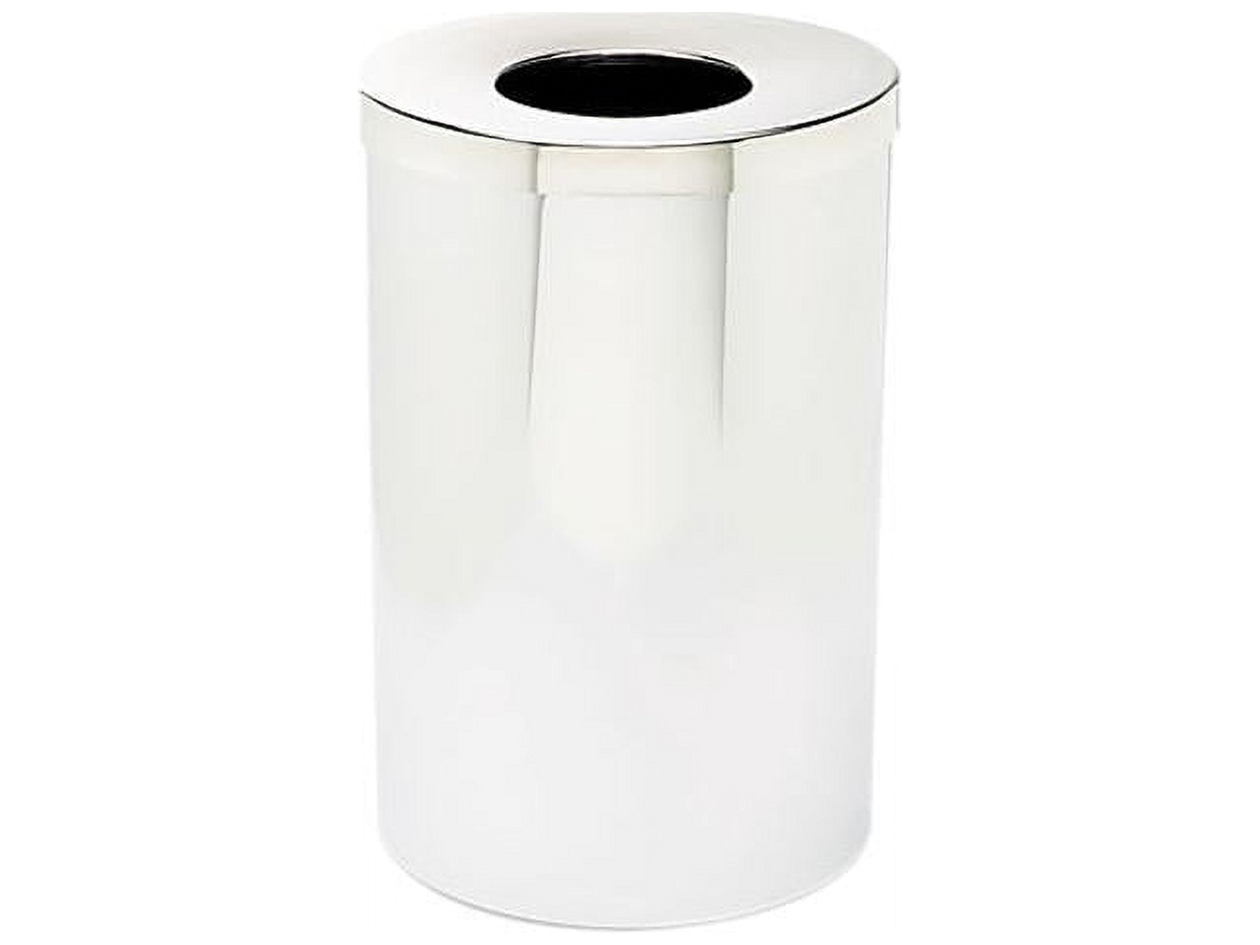 Chrome Stainless Steel 35 Gallon Touchless Trash Can