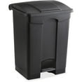thumbnail image 1 of Safco Plastic Step-On Receptacle - 17 Gallon in Black, 1 of 6
