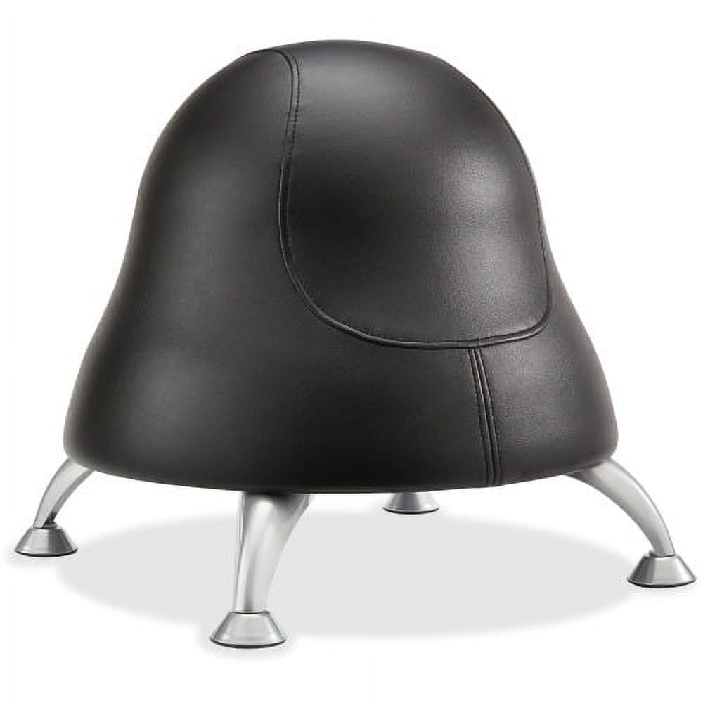 Safco Fidget Active Stool – 14" Height, Black, Promotes Movement & Focus, 300 Lb Capacity