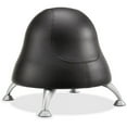 thumbnail image 1 of Safco Active Vinyl Upholstered Pump Ball Office Chair in Black, 1 of 2