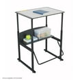 thumbnail image 1 of Safco AlphaBetter 20" x 28" Height Adjustable Student Desk in Gray, 1 of 3