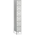 thumbnail image 1 of Safco Box Locker, 12w x 18d x 78h, Two-Tone Gray, 1 of 3