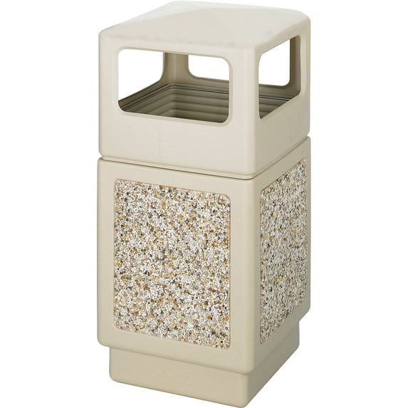 Safco Canmeleon Aggregate Panel - Side Open - 38 Gallon