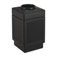 thumbnail image 1 of Safco Canmeleon Ash/Trash Receptacle Square Polyethylene 15 gal Textured Black, 1 of 3
