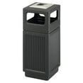thumbnail image 1 of Safco Canmeleon Series Small Outdoor Recessed Panel Side Opening Receptacle with Urn, 1 of 6