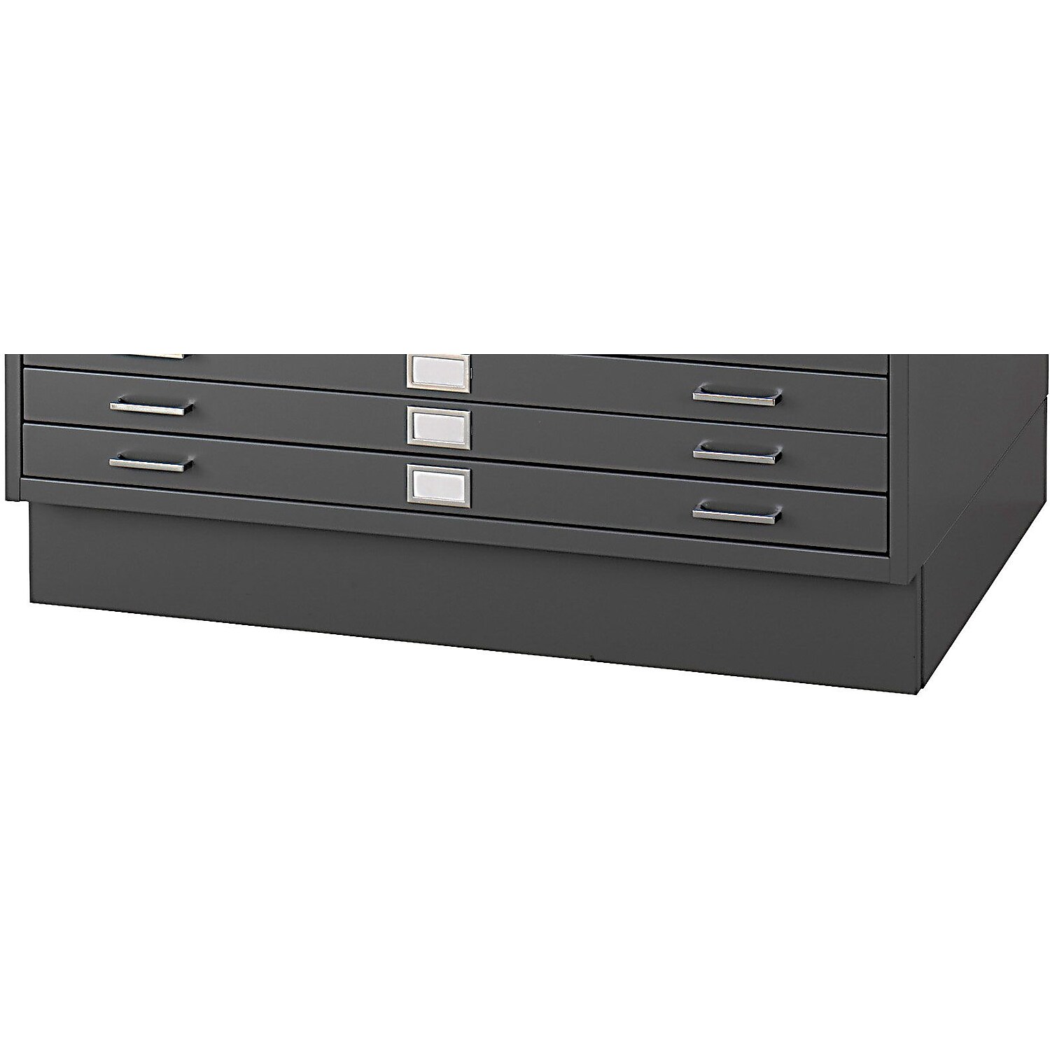 Safco Flat File Closed Base for 4996 and 4986 Steel Black