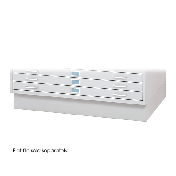 Safco Closed Base in White