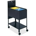 thumbnail image 1 of Safco Extra-Deep Lockable Mobile Tub File Cabinet, Black, 1 of 2