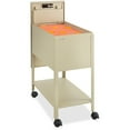 thumbnail image 1 of Safco Filing Cart Lockable , Putty, 1 of 3