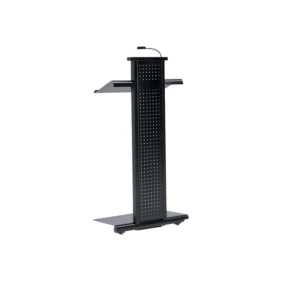 Safco Group Lighted Lectern Black 51H x 22W x 18D 1050LTBLK