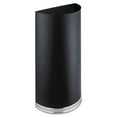 thumbnail image 1 of Safco Half Round Receptacle in Black, 1 of 7