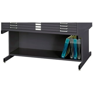 Safco Medium Facil Flat File Cabinet Closed Base