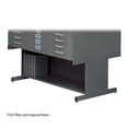 thumbnail image 1 of Safco Modern Metal Open Base Stand for 4998 Flat File Cabinet in Black, 1 of 4