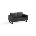 thumbnail image 1 of Safco® Mirella Lounge Settee, Black/Black, 1 of 3