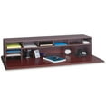 thumbnail image 1 of Safco, Low-Profile Wood Desktop Organizer, 1 Each, Mahogany, 1 of 6