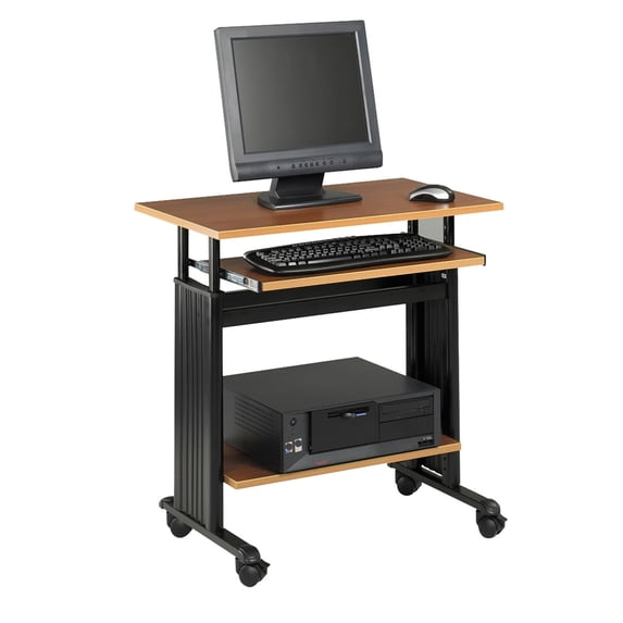 Muv™ 28" Adjustable Height Desk, Cherry