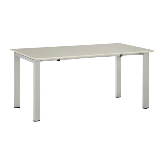 Mayline Medina Table Desk With Straight Top In Sea Salt Finish MTD72TSS