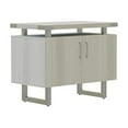 thumbnail image 1 of Safco Mirella 29.5"H Modern Wood Storage Cabinet in White Ash, 1 of 6