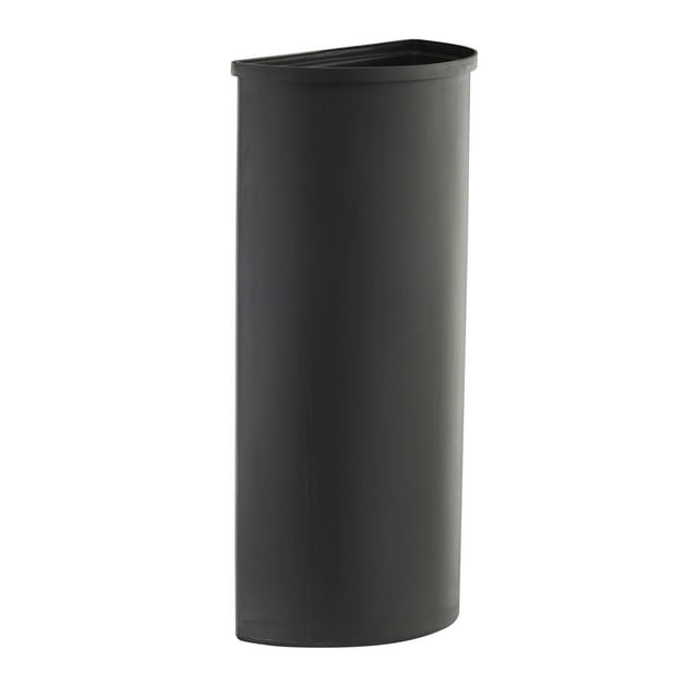 Safco Mixx Recycling Center, Half-Round Plastic Liner, 21 Gallons